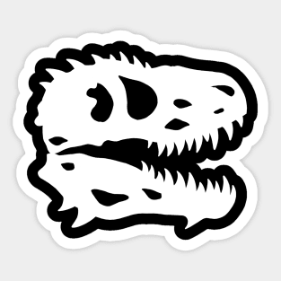 Dino Skull Spikey Sticker